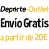 Envío gratis en Deporte Outlet a partir de 20€ de compra