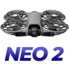 Dron DJI Neo 2 vs Neo - 4K 60fps - estabilizador 2 ejes - 151g