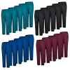 5 pantalones sanitarios elásticos con bolsillos - muchos colores / tallas
