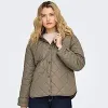 Chaqueta Only acolchada con capucha para mujer