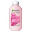Leche limpiadora Garnier con agua de rosas
