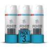 Pack 3 desodorantes Axe Ice Chill 