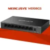 Switch Gigabit Mercusys (TP-LINK) metálico con 8 puertos ethernet