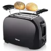Tostadora Tristar de 2 ranuras - 800W - con soporte superior para pan