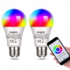 Aogled 9W RGBW bombillas wifi baratas