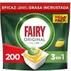 Pack 200 cápsulas Fairy lavavajillas abrillantador