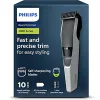 Recortador de barba Philips Inalámbrico - longitud de corte ajustable - 45 min. batería