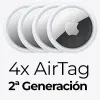4 Localizadores Apple AirTag 2ª generación
